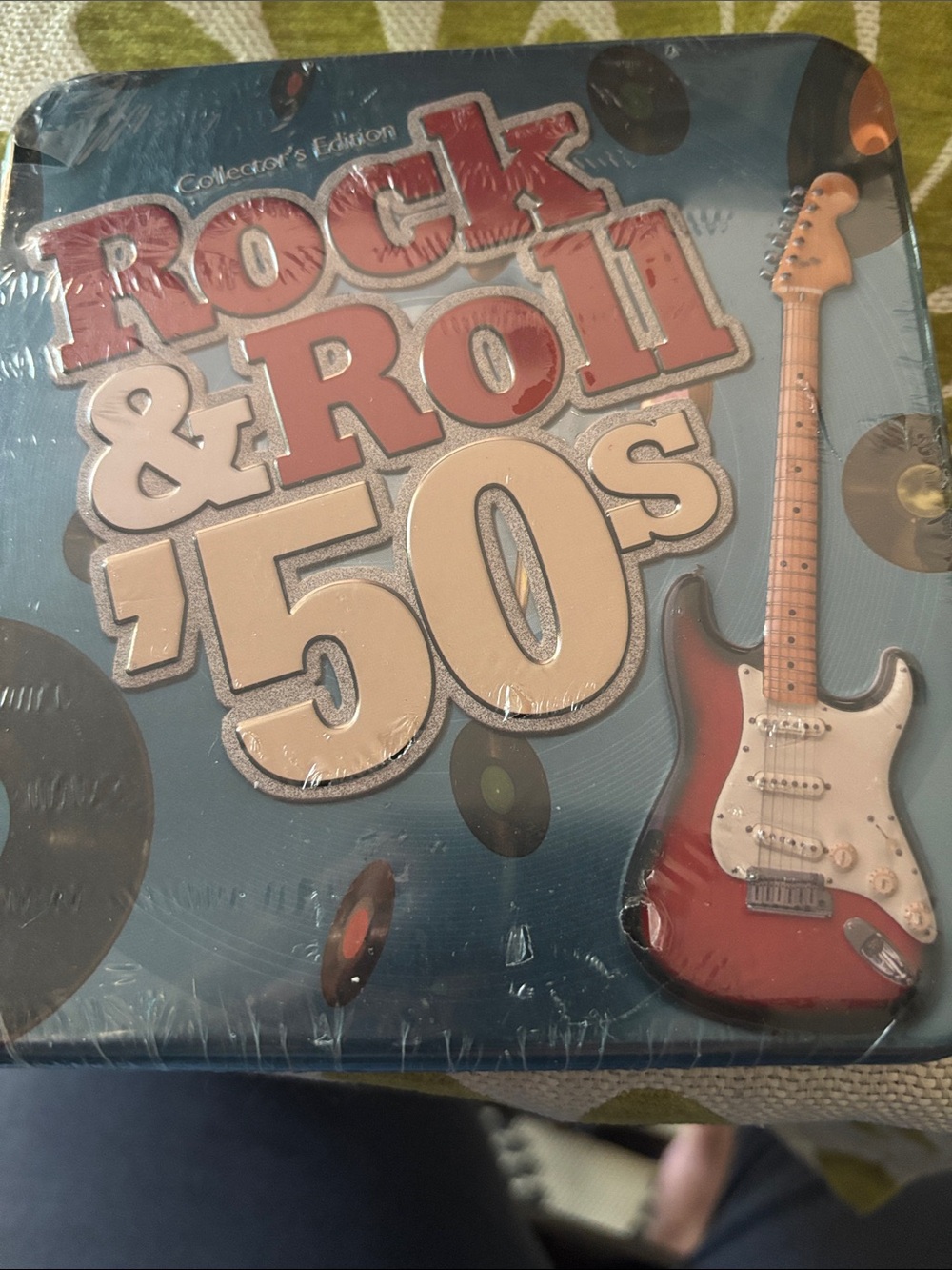 Rock & Roll '50s Collectors Tin - Red Guitar